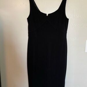 Laundry by Shelli Segal black sleeveless dresss